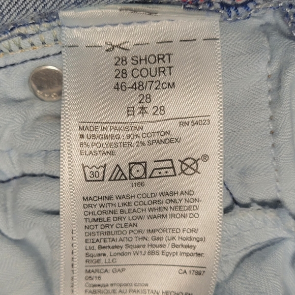 Gap True Skinny Jeans Stretch Selvedge 28 S - Picture 12 of 12